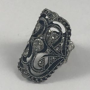 Vintage Jewelry - Vintage Silver Tone Ring, Vintage Jewelry, Size 6 Vintage Jewelry - Vintage Silver Tone Ring, Vintage Jewelry, Size 6